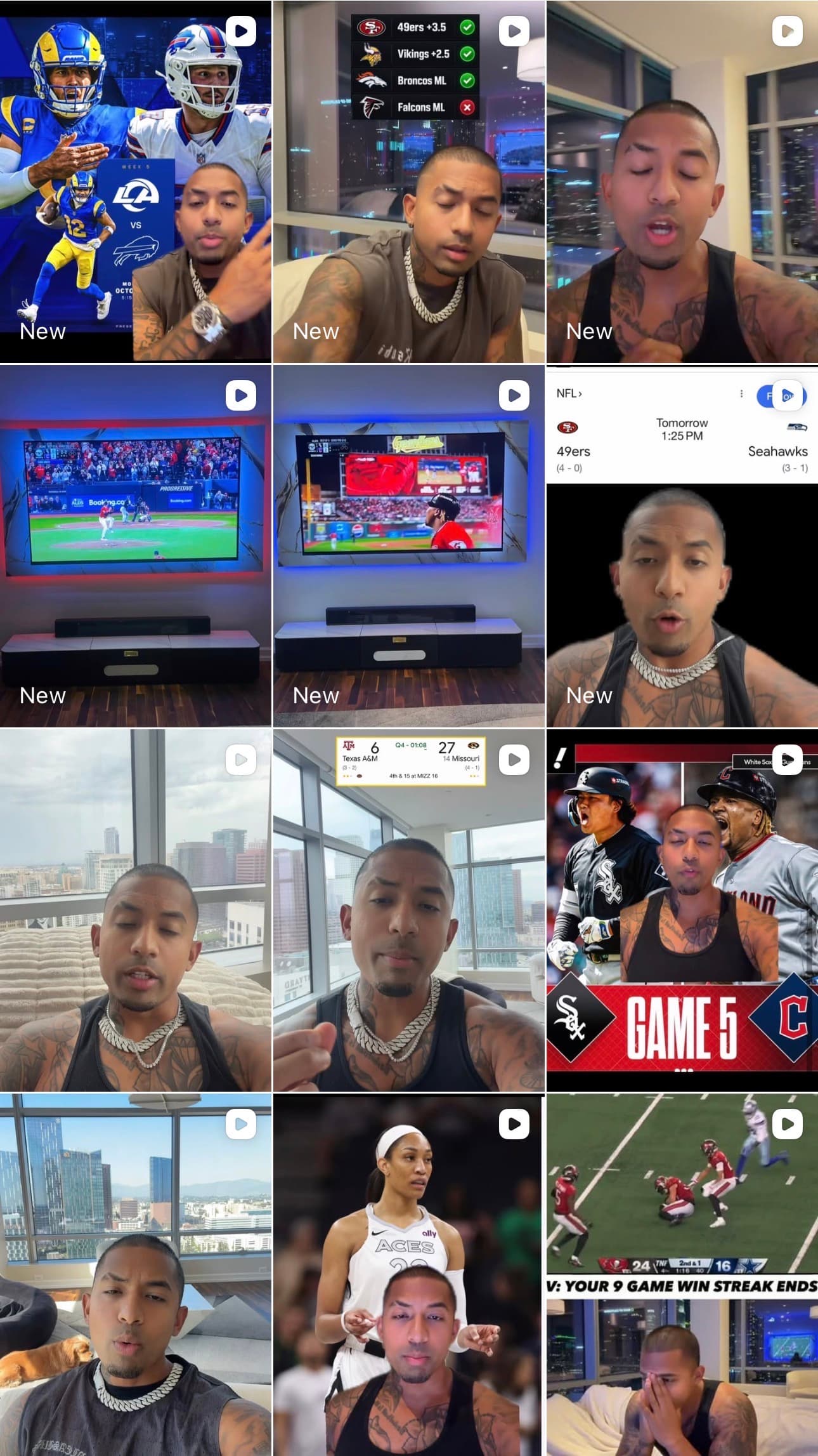 Recent posts grid